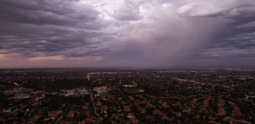 Storm over Perth